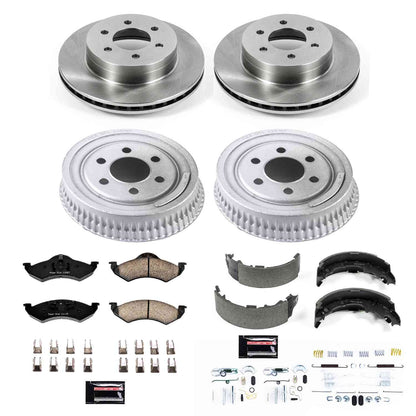 PowerStop Power Stop 00-02 Dodge Dakota Front & Rear Autospecialty Brake Kit KOE15072DK