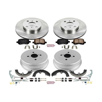 PowerStop Power Stop 98-02 Chevrolet Prizm Front & Rear Autospecialty Brake Kit KOE15078DK
