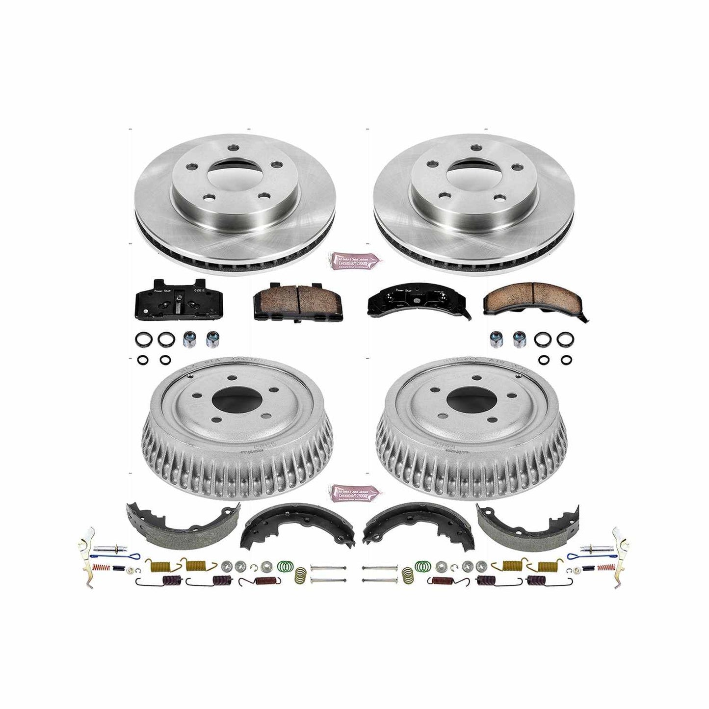 PowerStop Power Stop 84-92 Buick Century Front & Rear Autospecialty Brake Kit KOE15081DK
