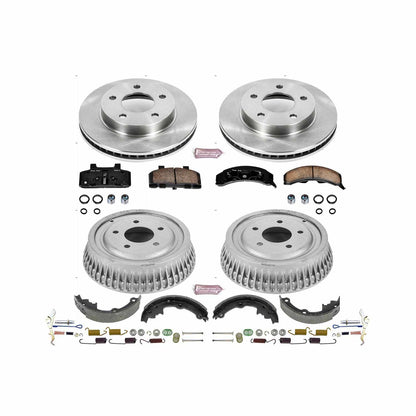 PowerStop Power Stop 84-92 Buick Century Front & Rear Autospecialty Brake Kit KOE15081DK