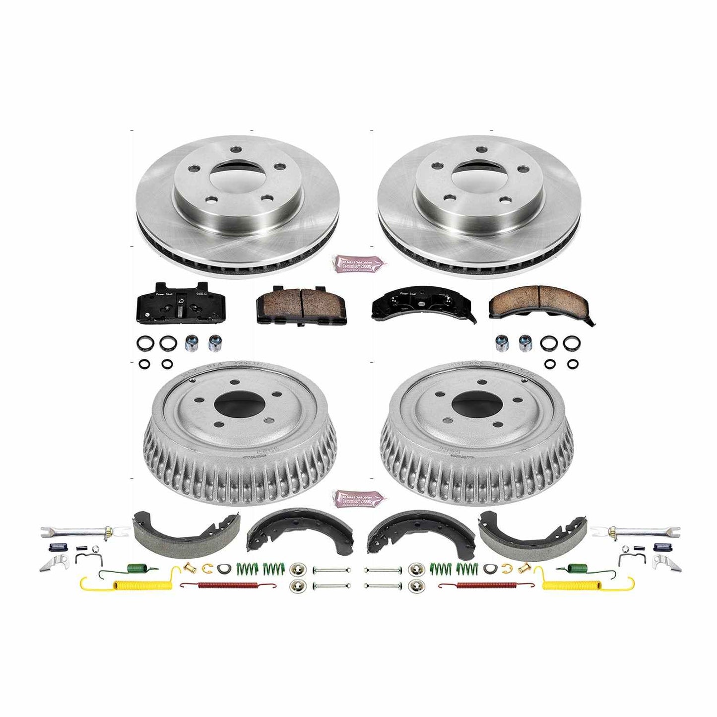 PowerStop Power Stop 86-90 Buick LeSabre Front & Rear Autospecialty Brake Kit KOE15084DK