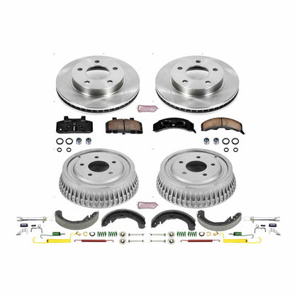 PowerStop Power Stop 86-90 Buick LeSabre Front & Rear Autospecialty Brake Kit KOE15084DK