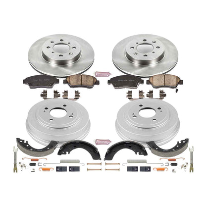 PowerStop Power Stop 07-08 Honda Fit Front & Rear Autospecialty Brake Kit KOE15088DK
