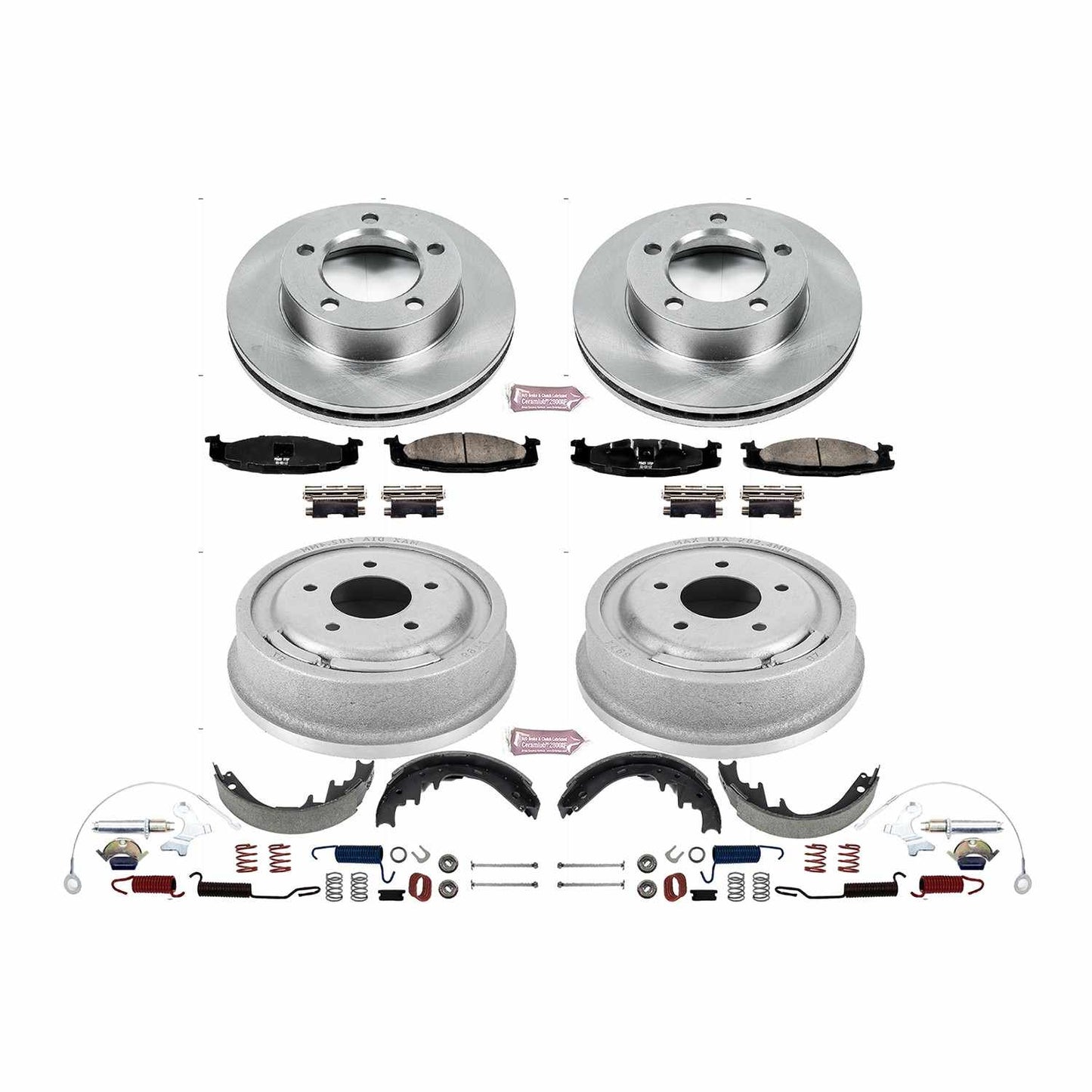 PowerStop Power Stop 94-96 Ford F-150 4WD Front & Rear Autospecialty Brake Kit KOE15093DK