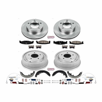 PowerStop Power Stop 94-96 Ford F-150 4WD Front & Rear Autospecialty Brake Kit KOE15093DK
