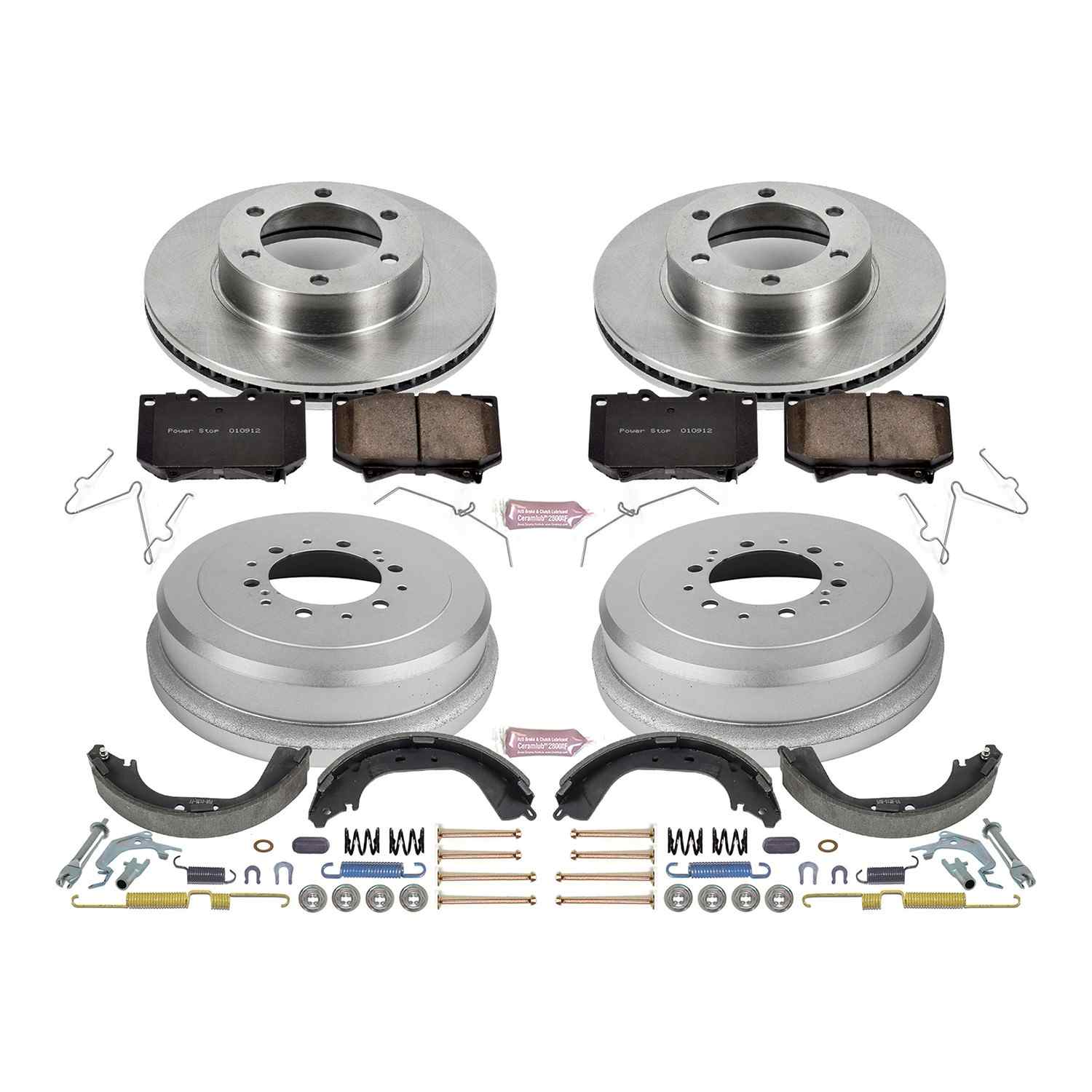PowerStop Power Stop 00-02 Toyota Tundra Front & Rear Autospecialty Brake Kit KOE15099DK