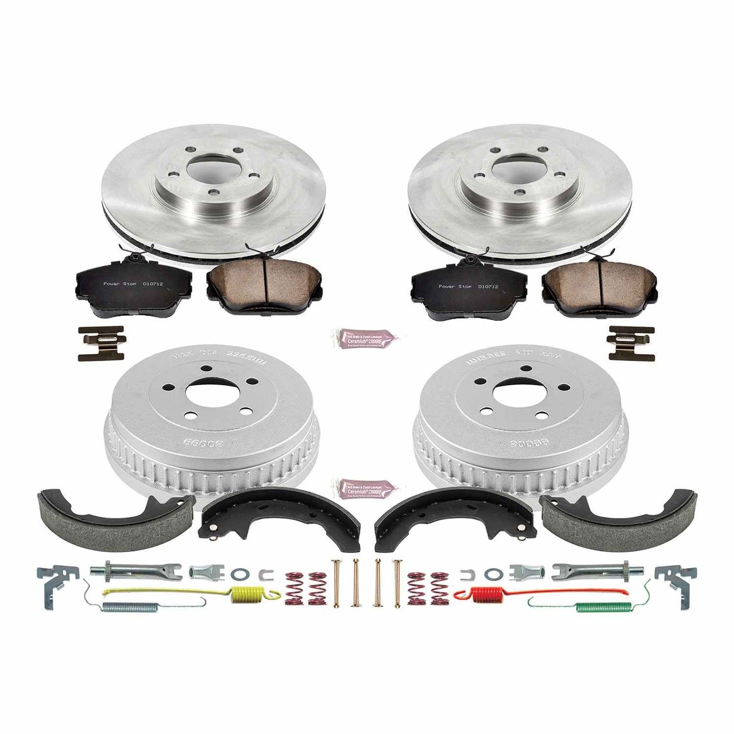 PowerStop Power Stop 01-07 Ford Taurus Front & Rear Autospecialty Brake Kit KOE15102DK