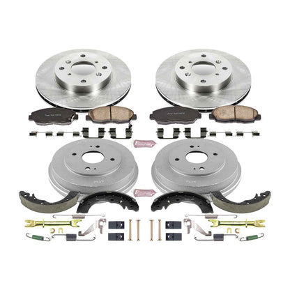 PowerStop Power Stop 98-02 Honda Accord Coupe Front & Rear Autospecialty Brake Kit KOE15106DK
