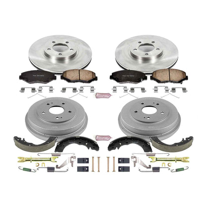 PowerStop Power Stop 03-07 Honda Accord Coupe Front & Rear Autospecialty Brake Kit KOE15107DK