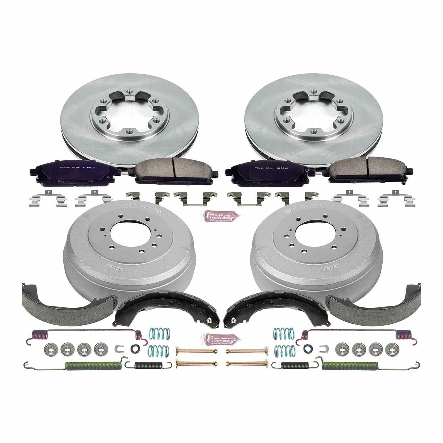 PowerStop Power Stop 96-98 Nissan Pathfinder Front & Rear Autospecialty Brake Kit KOE15116DK