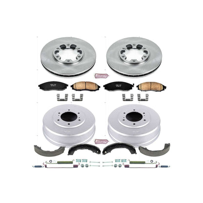 PowerStop Power Stop 00-04 Nissan Exterra Front & Rear Autospecialty Brake Kit KOE15118DK