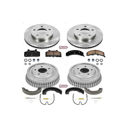 PowerStop Power Stop 93-96 Buick Century Front & Rear Autospecialty Brake Kit KOE15119DK