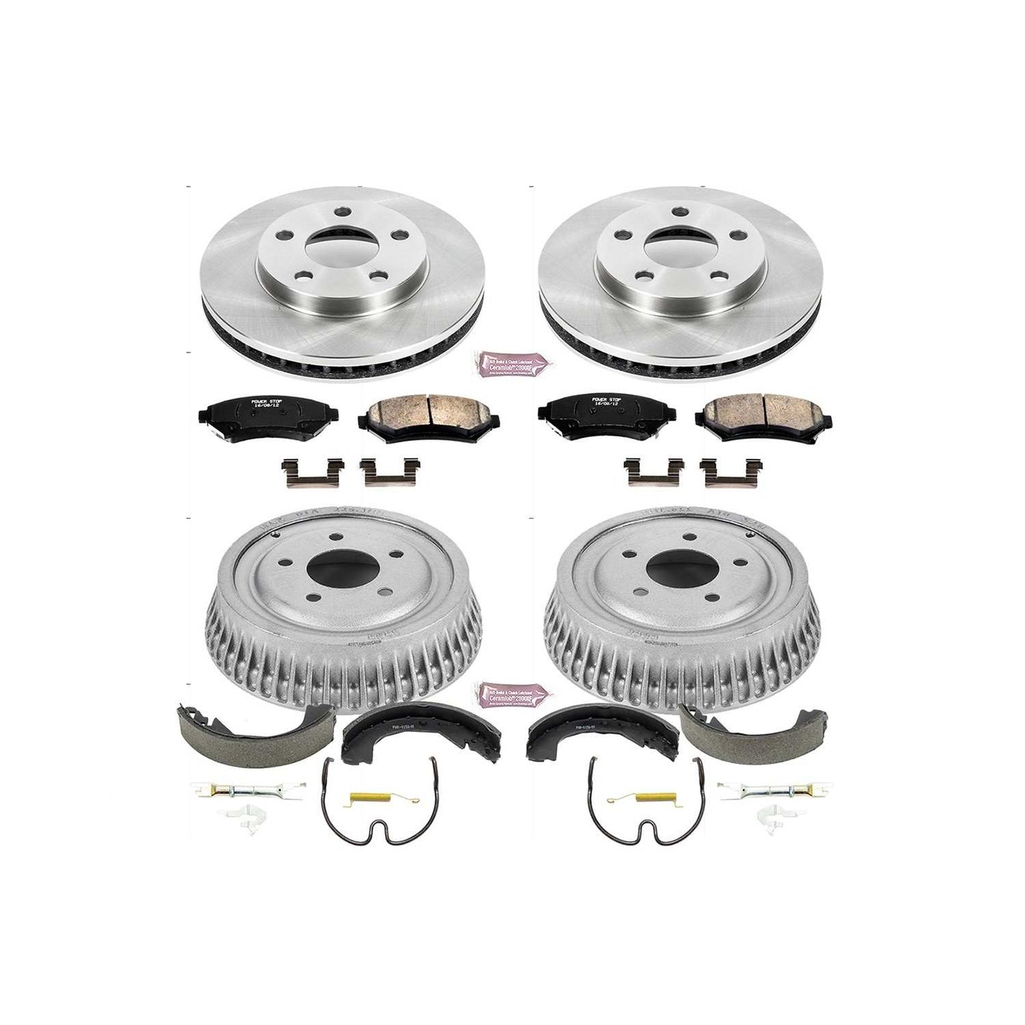 PowerStop Power Stop 97-01 Buick Century Front & Rear Autospecialty Brake Kit KOE15120DK