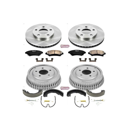 PowerStop Power Stop 97-01 Buick Century Front & Rear Autospecialty Brake Kit KOE15120DK