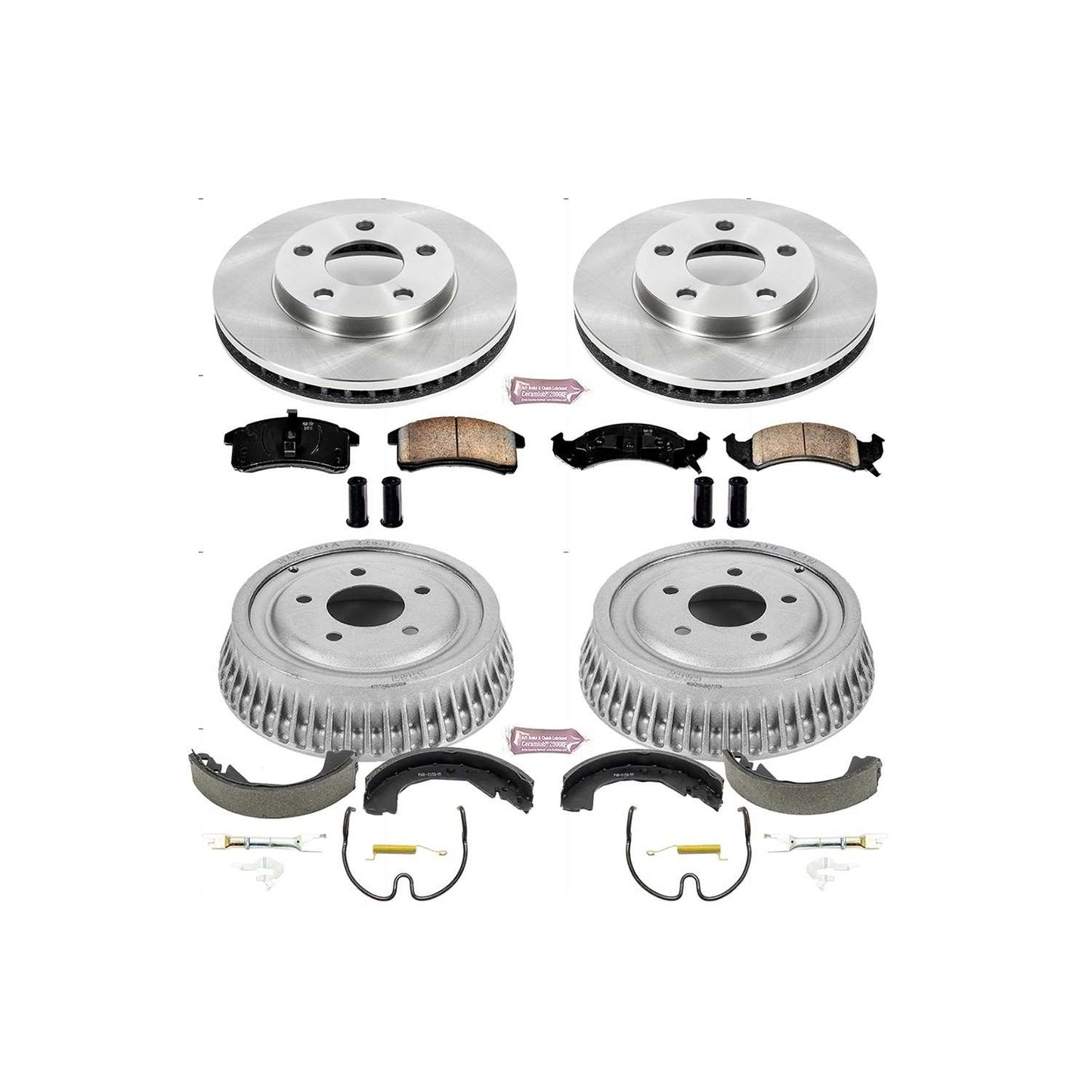 PowerStop Power Stop 92-93 Buick LeSabre Front & Rear Autospecialty Brake Kit KOE15122DK