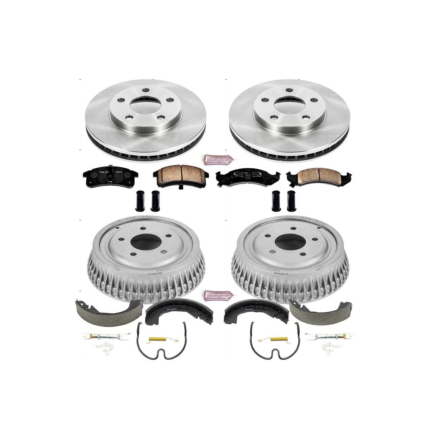 PowerStop Power Stop 94-99 Buick LeSabre Front & Rear Autospecialty Brake Kit KOE15123DK