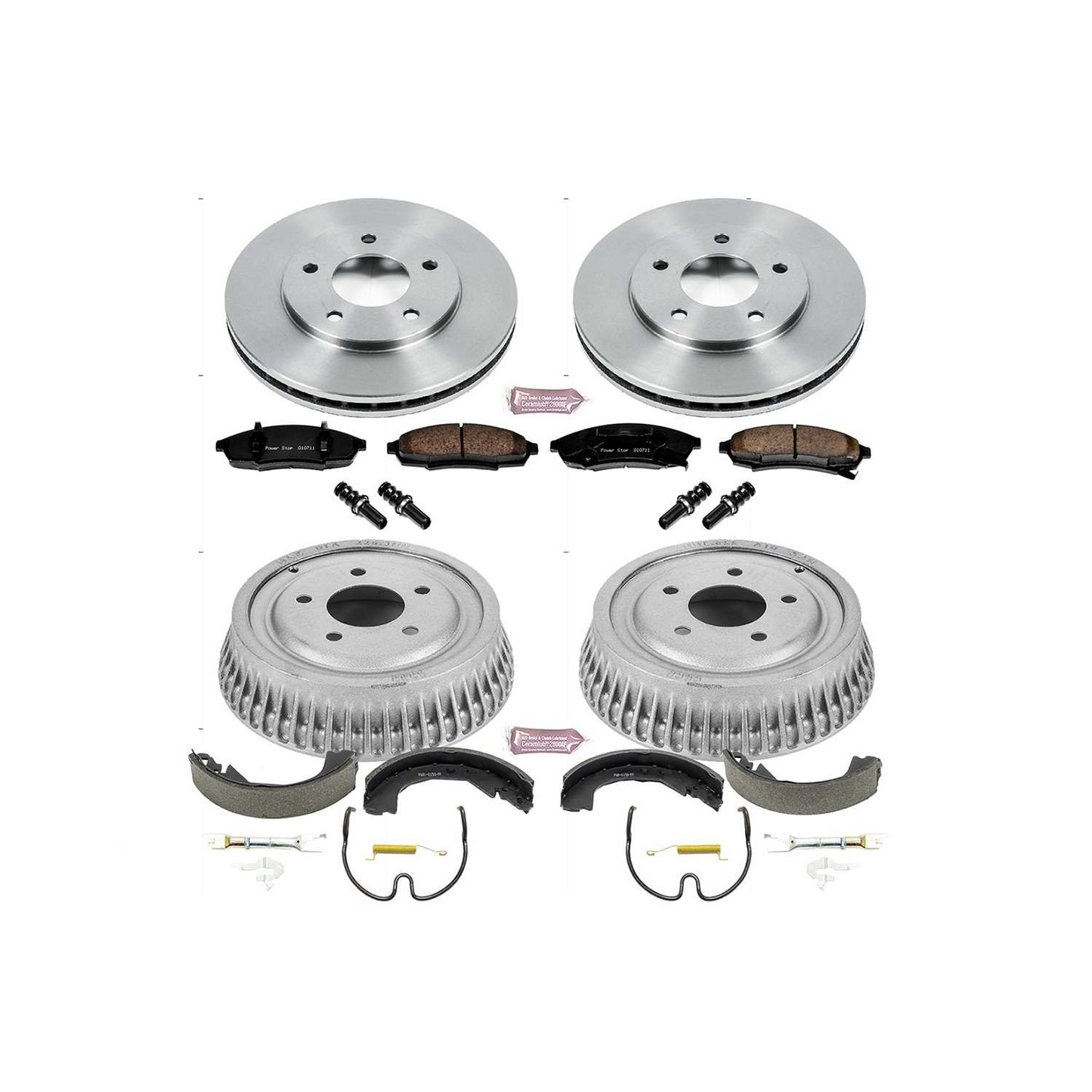 PowerStop Power Stop 1995 Chevrolet Lumina Front & Rear Autospecialty Brake Kit KOE15124DK