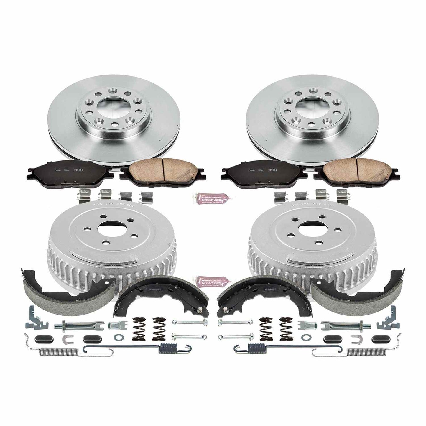 PowerStop Power Stop 99-03 Ford Windstart Front & Rear Autospecialty Brake Kit KOE15130DK
