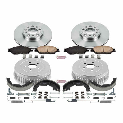 PowerStop Power Stop 99-03 Ford Windstart Front & Rear Autospecialty Brake Kit KOE15130DK