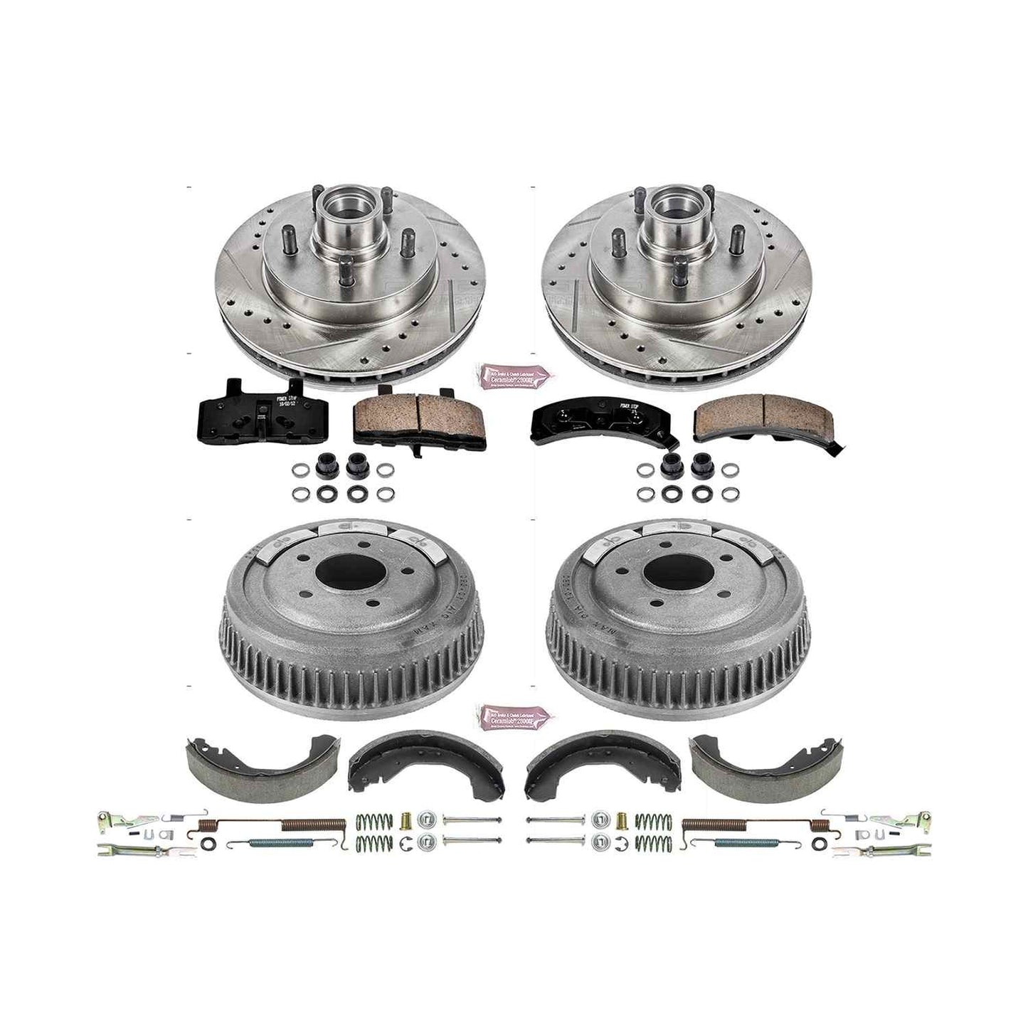 PowerStop Power Stop 95-00 Chevrolet Tahoe 2WD Front & Rear Autospecialty Brake Kit KOE15138DK