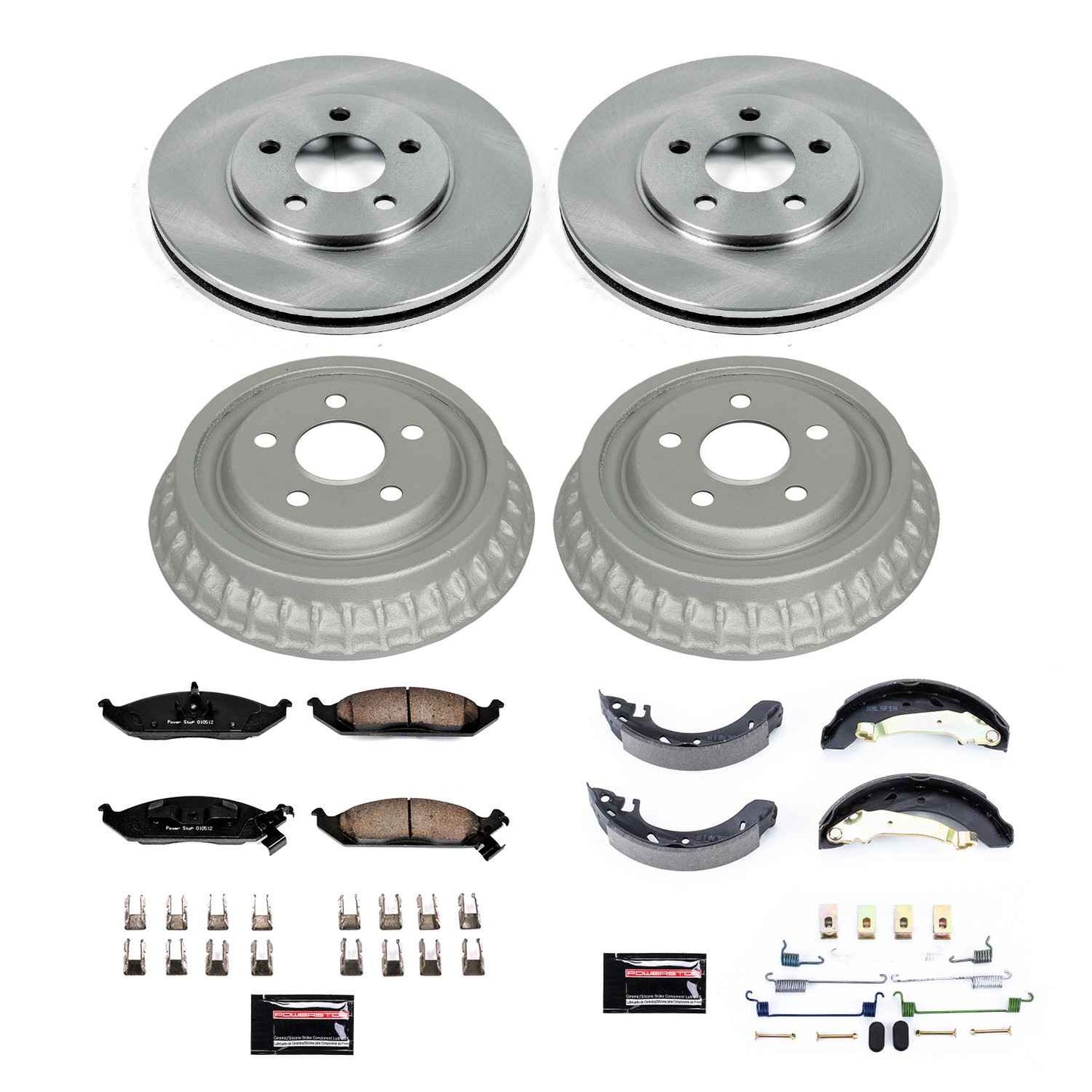 PowerStop Power Stop 95-96 Chrysler Cirrus Front & Rear Autospecialty Brake Kit KOE15143DK