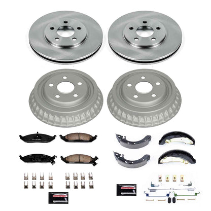 PowerStop Power Stop 95-96 Chrysler Cirrus Front & Rear Autospecialty Brake Kit KOE15143DK