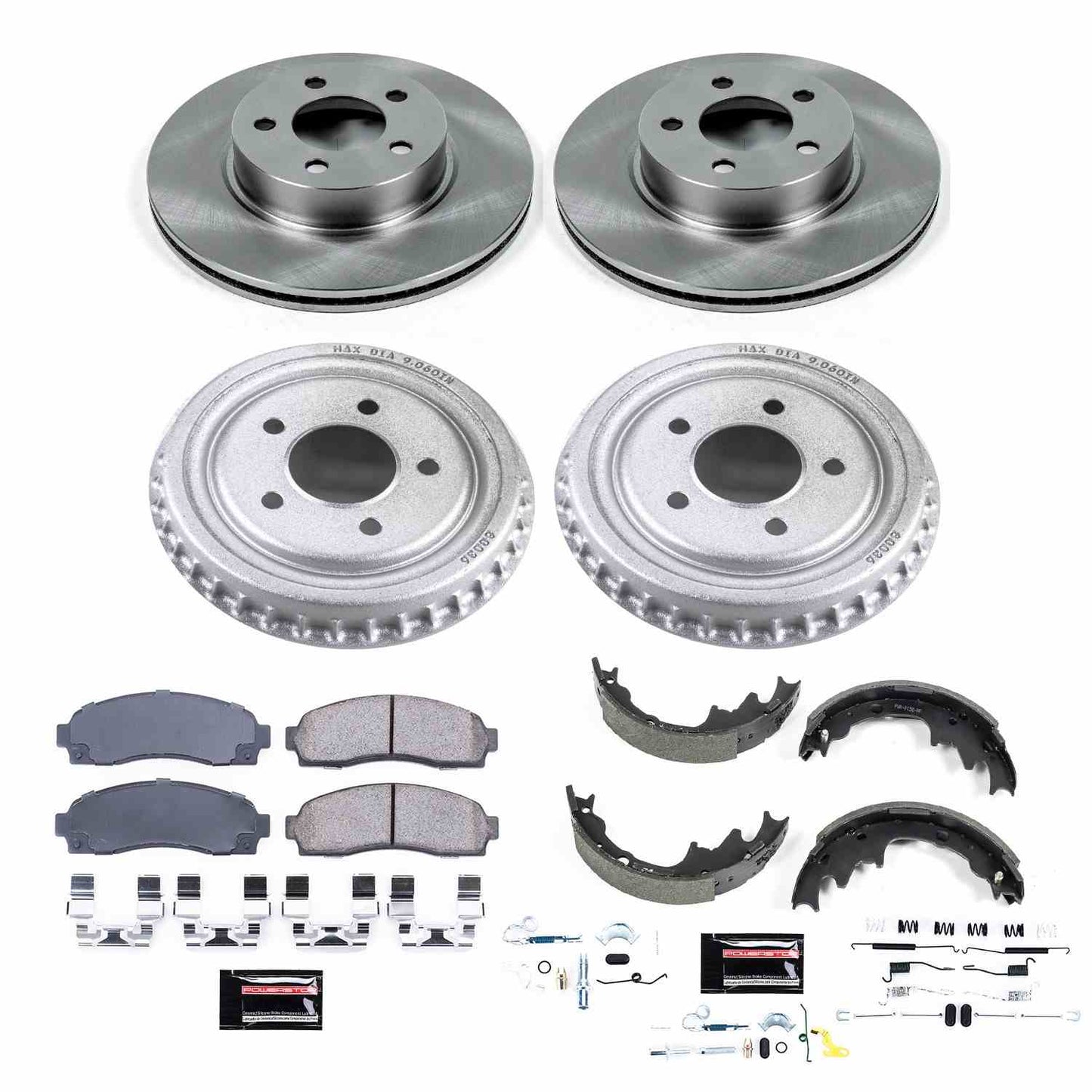 PowerStop Power Stop 03-09 Ford Ranger 4WD Front & Rear Autospecialty Brake Kit KOE15150DK