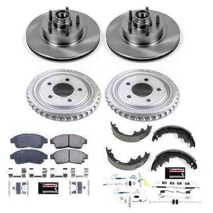 PowerStop Power Stop 98-02 Ford Ranger EV Front & Rear Autospecialty Brake Kit KOE15151DK