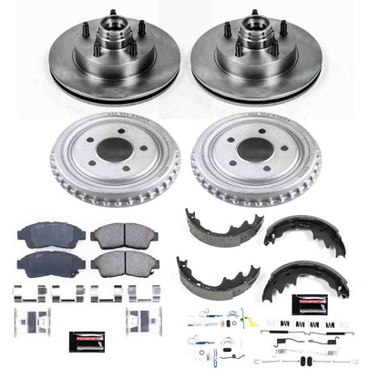 PowerStop Power Stop 98-02 Ford Ranger RWD Front & Rear Autospecialty Brake Kit KOE15152DK