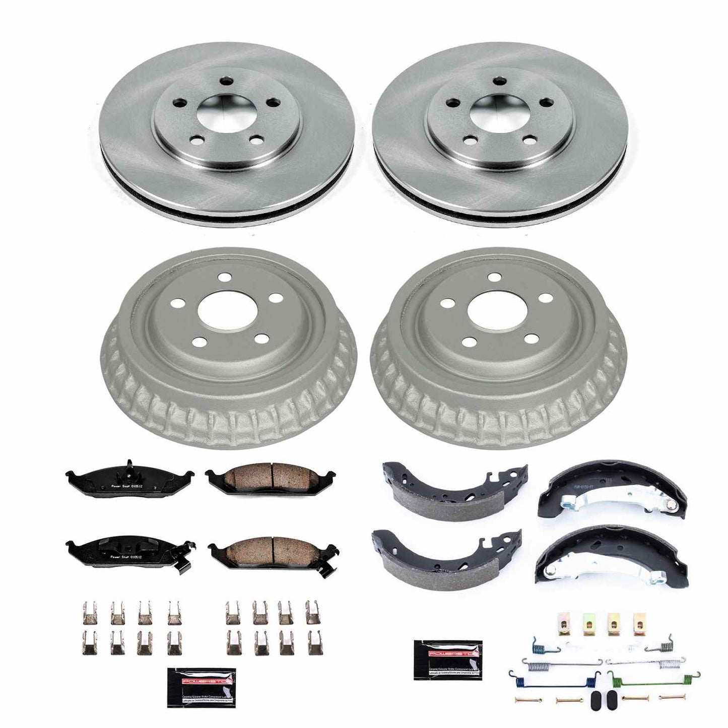 PowerStop Power Stop 97-00 Chrysler Cirrus Front & Rear Autospecialty Brake Kit KOE15159DK