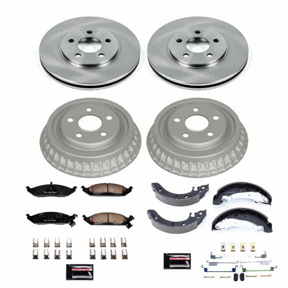 PowerStop Power Stop 97-00 Chrysler Cirrus Front & Rear Autospecialty Brake Kit KOE15159DK