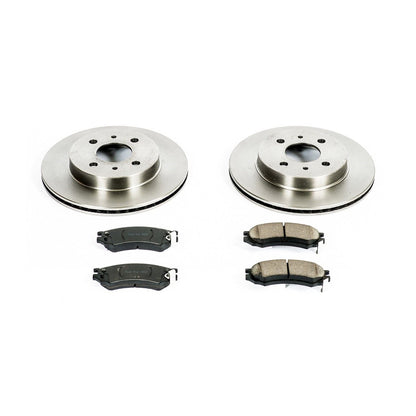 PowerStop Power Stop 91-92 Saturn SC Front Autospecialty Brake Kit KOE1515