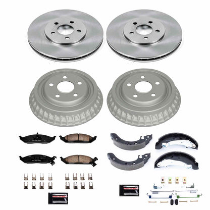 PowerStop Power Stop 97-00 Chrysler Cirrus Front & Rear Autospecialty Brake Kit KOE15160DK