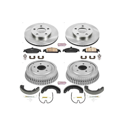 PowerStop Power Stop 04-05 Chevrolet Classic Front & Rear Autospecialty Brake Kit KOE15161DK