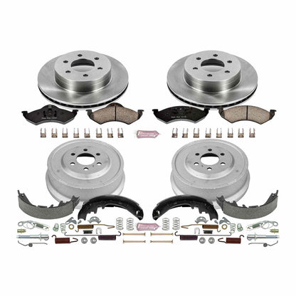 PowerStop Power Stop 01-02 Dodge Durango Front & Rear Autospecialty Brake Kit KOE15164DK