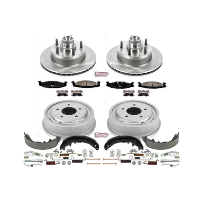 PowerStop Power Stop 97-99 Ford E-150 Front & Rear Autospecialty Brake Kit KOE15170DK