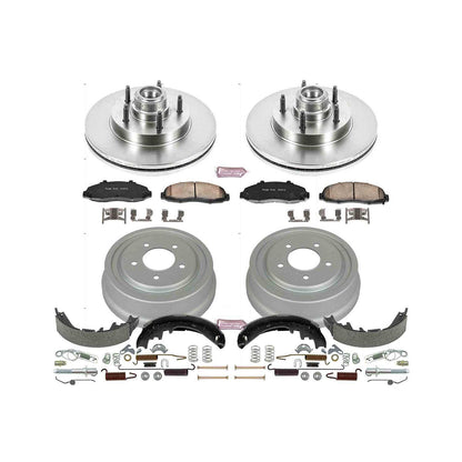 PowerStop Power Stop 97-99 Ford F-150 2WD Front & Rear Autospecialty Brake Kit KOE15174DK