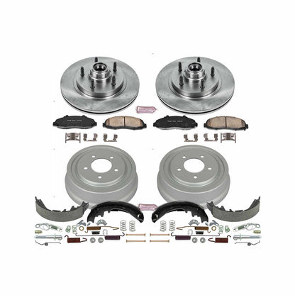 PowerStop Power Stop 97-00 Ford F-150 2WD Front & Rear Autospecialty Brake Kit KOE15175DK