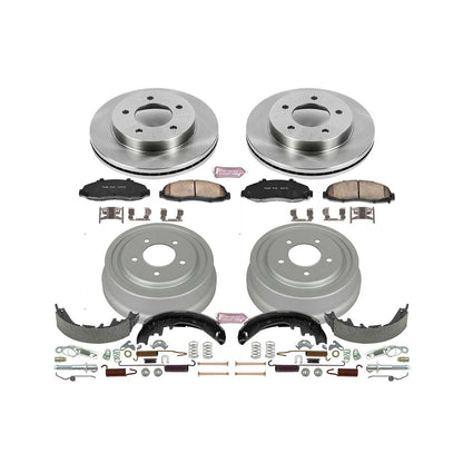 PowerStop Power Stop 97-00 Ford F-150 4WD Front & Rear Autospecialty Brake Kit KOE15177DK