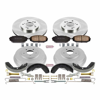 PowerStop Power Stop 99-01 Honda Odyssey Front & Rear Autospecialty Brake Kit KOE15190DK