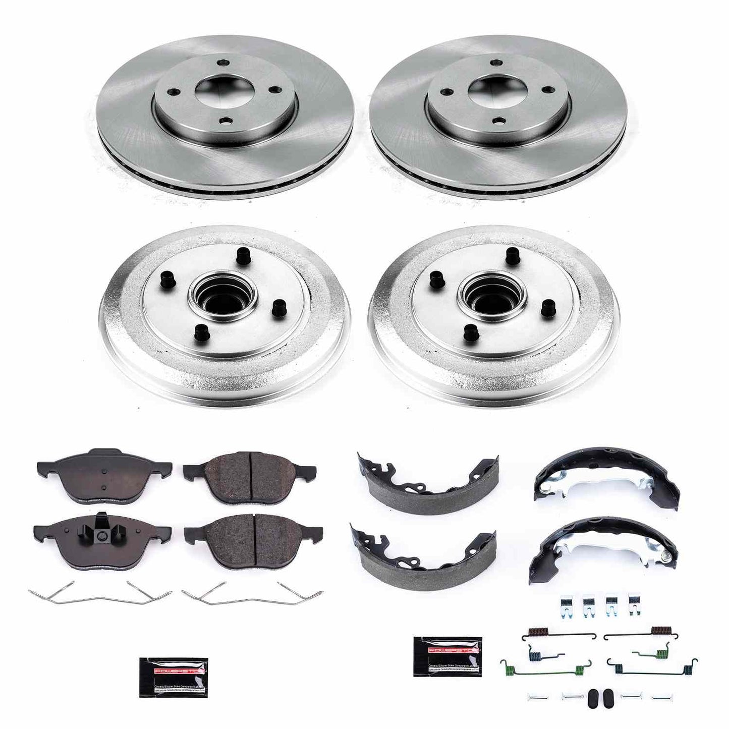 PowerStop Power Stop 05-07 Ford Focus Front & Rear Autospecialty Brake Kit KOE15192DK