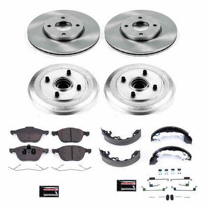 PowerStop Power Stop 05-07 Ford Focus Front & Rear Autospecialty Brake Kit KOE15192DK
