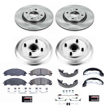 PowerStop Power Stop 2008 Ford Focus Front & Rear Autospecialty Brake Kit KOE15193DK