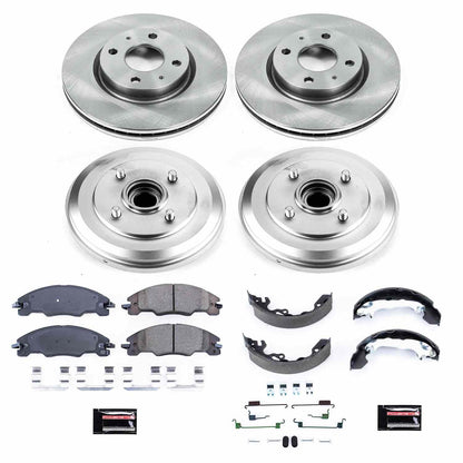 PowerStop Power Stop 09-11 Ford Focus Front & Rear Autospecialty Brake Kit KOE15194DK