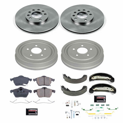 PowerStop Power Stop 00-04 Saturn L-Series Front & Rear Autospecialty Brake Kit KOE15198DK