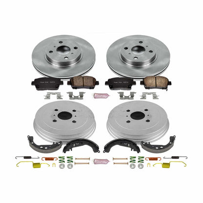 PowerStop Power Stop 04-06 Scion xA Front & Rear Autospecialty Brake Kit KOE15199DK