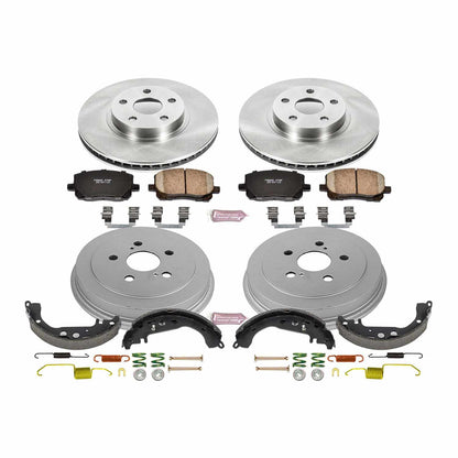 PowerStop Power Stop 03-08 Toyota Corolla Front & Rear Autospecialty Brake Kit KOE15200DK