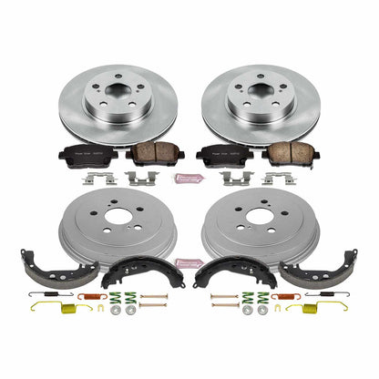 PowerStop Power Stop 04-08 Toyota Prius Front & Rear Autospecialty Brake Kit KOE15202DK
