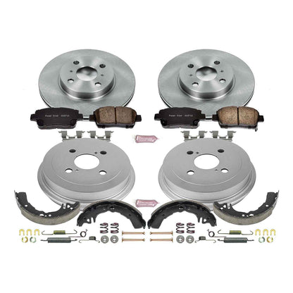 PowerStop Power Stop 01-05 Toyota Echo Front & Rear Autospecialty Brake Kit KOE15204DK