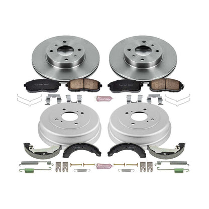 PowerStop Power Stop 99-01 Nissan Altima Front & Rear Autospecialty Brake Kit KOE15207DK